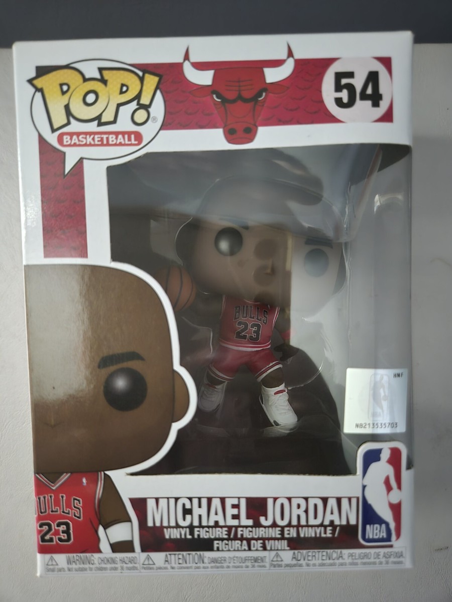 Funko POP NBA Chicago Bulls Michael Jordan #54 Vinyl Figure New | eBay