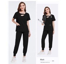uniform medical women scrubs set