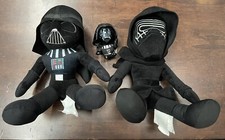 Star Wars Lot Of 3 DARTH VADER Kylo 14"  4  Plush Toy Northwest Lucas Film Ltd