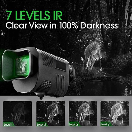 Rechargeable IR 850nm Night Vision Monocular Hunting 8X Digital Zoom Telescope - Picture 11 of 12