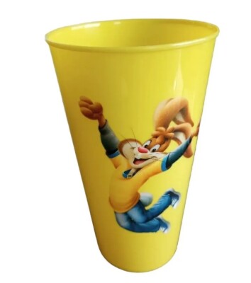 Nestle Nesquik Bunny Yelow Plastic Cup