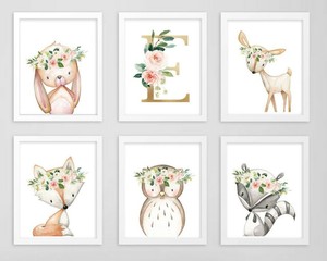 floral nursery art