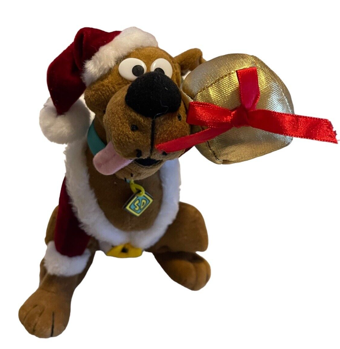 Warner Bros Scooby Doo Santa Plush 2002 with Tags Excellent Condition