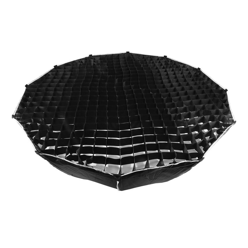 90cm Bowens Mount Folding Softbox Quick Set Up With Grid For Studio