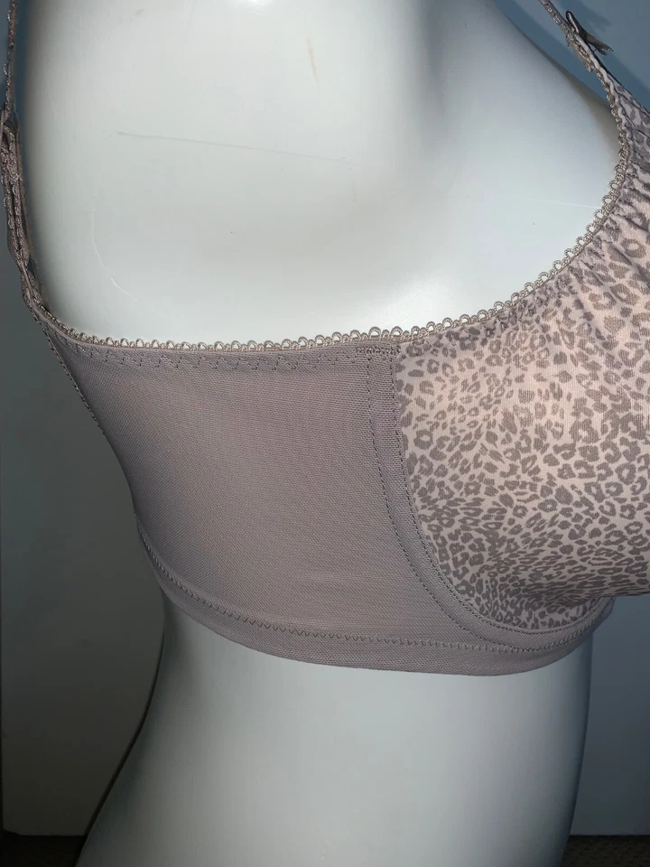 NUEVO CON ETIQUETAS-Sujetador con aros figura completa de diosa "KAYLA", estilo GD6162-Color: leopardo topo Foto 3 de 4