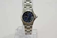 ESQ Women's Preowned Stainless Steel Blue Dial $395 Watch