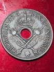 1936 NEW GUINEA .925 SILVER GEORGE V COIN # 317