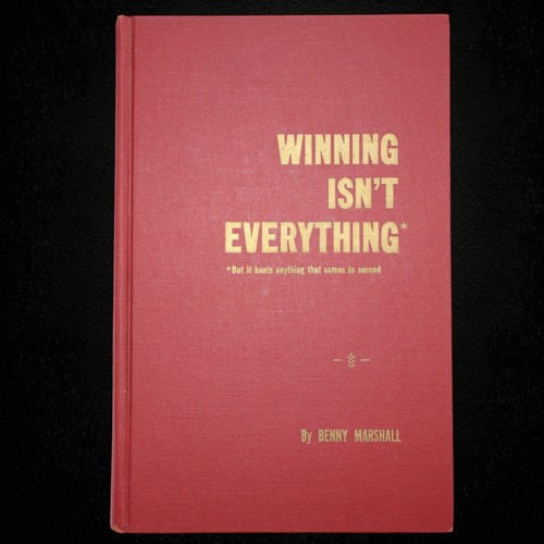 Signed by Paul "Bear" Bryant 1965 Winning Isn't Everything Hardcover 2nd Ed