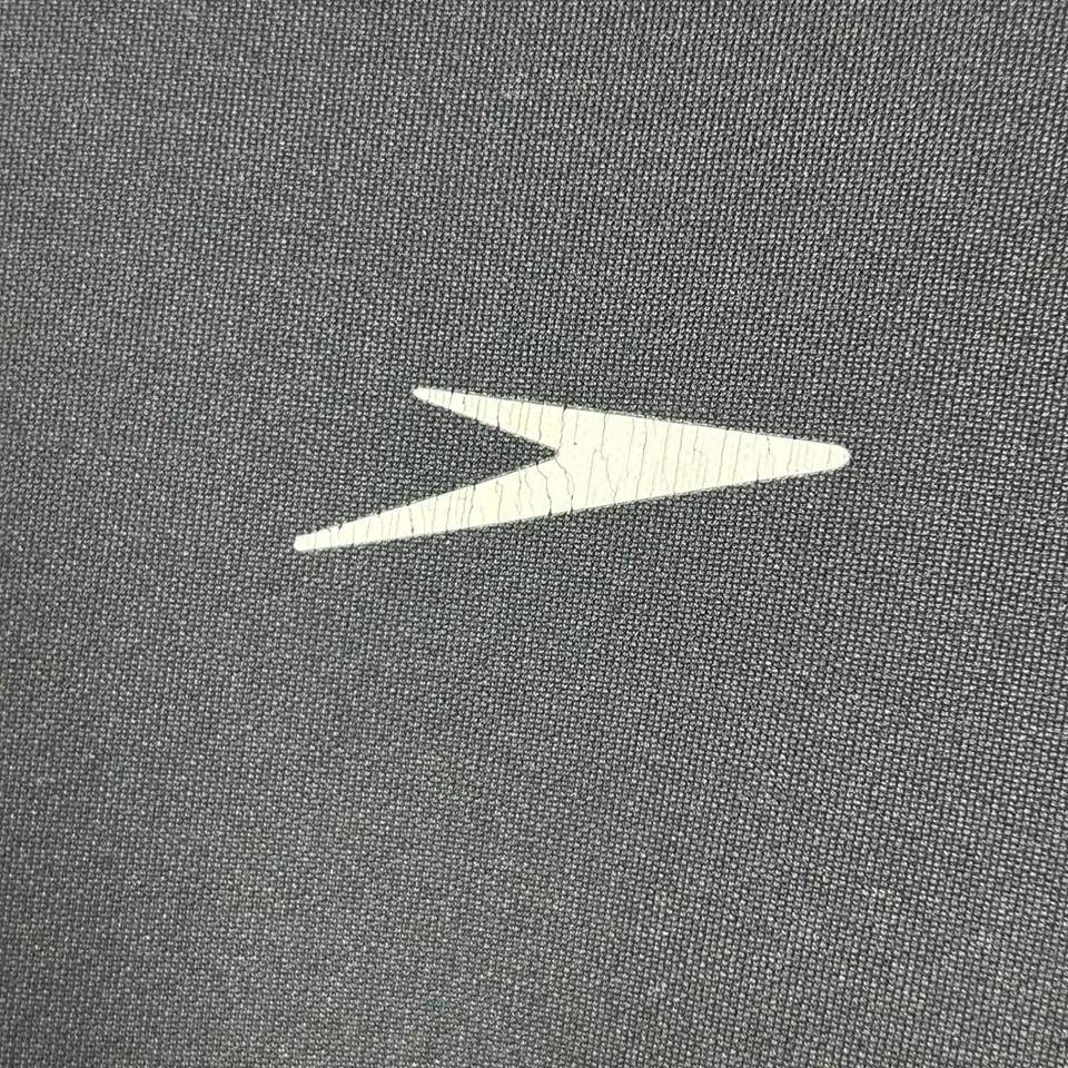 Camisa de natación Speedo para hombre XXL negra blanca protección UV manga corta protector contra erupciones Foto 4 de 4