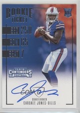 2016 Panini Contenders Rookie Ticket RPS Cardale Jones #308 Auto n1u