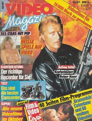 Videomagazin Rutger Hauer,Labyrinth,Sybil Danning,Angelyne,Peter Hofmann