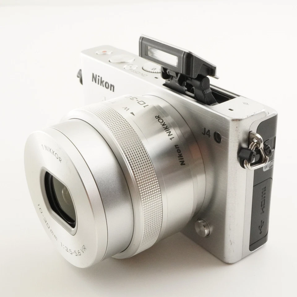 [3,599 Shots] Nikon 1 J4 Silver + 1 NIKKOR 10-30mm +4GB microSD from Japan #7756 - Image 3 of 4