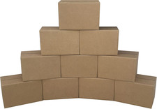 Moving Boxes Bundle of 16"X10"X10" Small Boxes - Pack of 10 