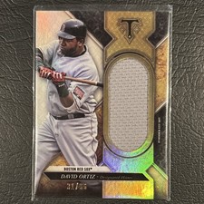 Topps 2017 Triple Threads Single Jumbo Relics David Ortiz Red Sox #SJR-DOR /36