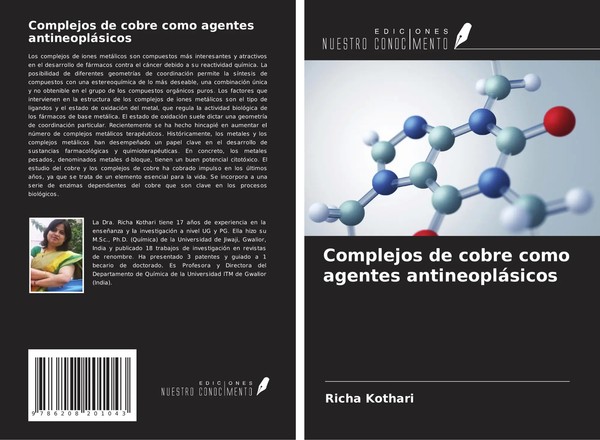 Richa Kothari | Complejos De Cobre Como Agentes AntineopláSicos | Taschenbuch-image