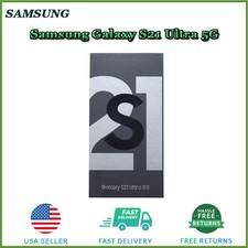 BRAND NEW Samsung Galaxy S21 Ultra 5G 128GB SM-G998U Factory Unlocked GSM CDMA