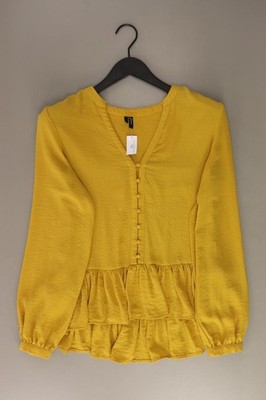   Second Life Fashion Vero Moda Bluse für Damen Gr. 36, S Langarm gelb  