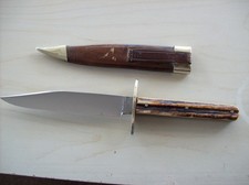 Vintage Antique Bowie Knife Joseph Rogers & Sons Circa 1682-1971 Nice Full Blade
