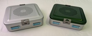 Aesculap Style NEW Sterilization Container - With Silicone Insert and Basket