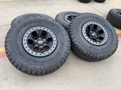 17'' Ford F-150 Raptor OEM BEADLOCK rims wheels 10459 95210 BFG KO2 37'' tires NEW