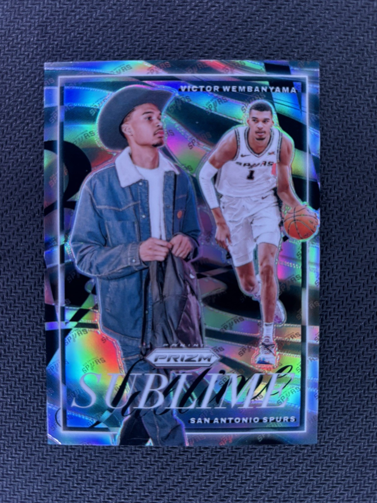 2024-25 Panini Prizm #25 Victor Wembanyama Sublime CASE HIT 📈📈🧼