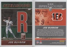 2022 Panini Donruss Elite Spellbound Green Joe Burrow (Letter R) #SB-JB3