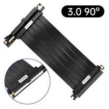 For PCI-E 3.0 90° 16x Riser Cable Graphics Card Extension Cable For GPU Card USA