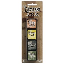 Tim Holtz, Ranger Distress Mini Ink pad, Kit 10