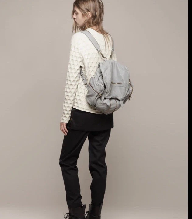 Alexander Wang Lambskin Marti Backpack Bag Washed Black Rhodium Hardware Alexander Wang | Bags | Alexander Wang Lambskin Marti  main image 3