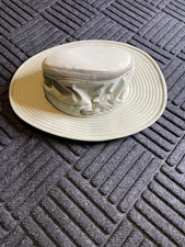 Tilley Endurables The Airflo Sun Hat  Khaki Beige Made In Canada Size 7 3/8