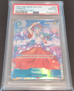 2023 ONE PIECE ヤマト PSA 10 ALT ART 2023 One Piece Awakening Of The New Era 121 Yamato Special