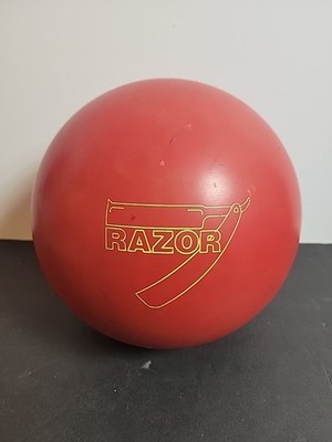 RARE 15lb 3oz Faball Reactive Razor (Hammer) Bowling Ball Urethane Red 