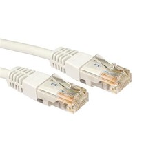 Cables Direct Cat5e Patch Cable networking cable White 25 m U/UTP (UTP)