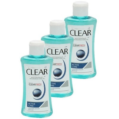 3x Clear Active Care Nourishing Anti Dandruff Hair Oil - 150 ML