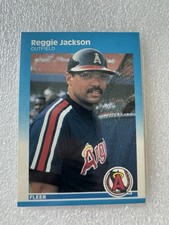 1987 Fleer Reggie Jackson #84 NR
