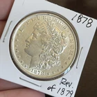 1878 P Morgan Silver Dollar ~ Reverse of 1879 ~ 90% Silver $1 ~ Estate Sale Coin