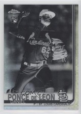 2019 Topps Chrome Negative Refractor Daniel Ponce de Leon #75 Rookie RC 0z6h