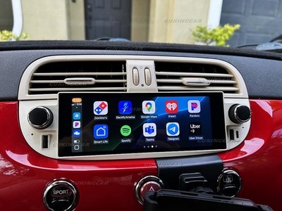 Android 14 Car Radio Stereo For Fiat 500 2007-2015 SWC Carplay GPS Navi 2+64G