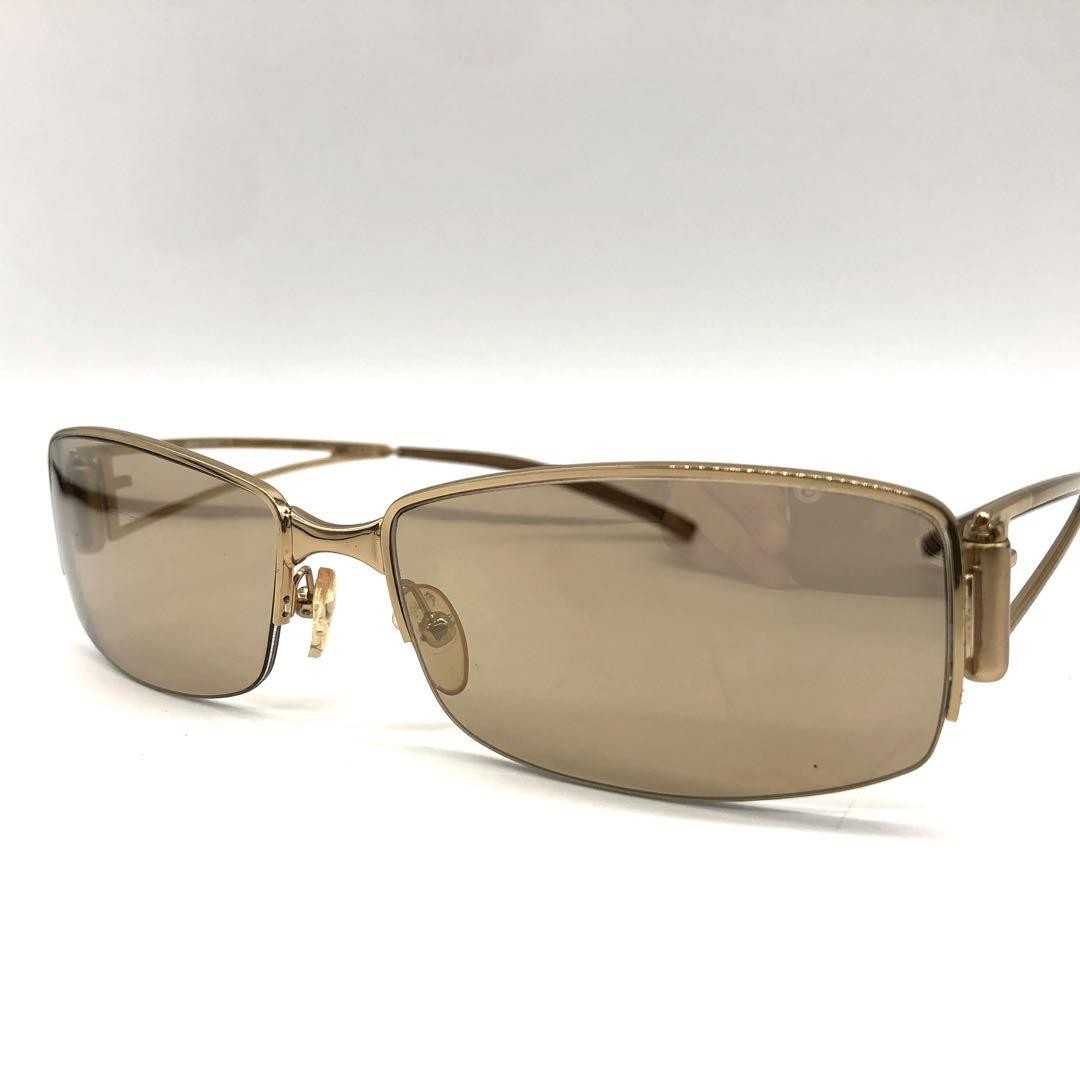 Fendi SL 7461 Gold Logo Sunglasses Unused with UV Protection