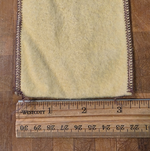 Marshall Field & Company Silver Anti Tarnish Bag For Serving Piece Yellow - Afbeelding 5 van 5