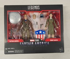 Hasbro Marvel Legends Captain America & Peggy Carter 80th Anniversary 2 Pack MCU