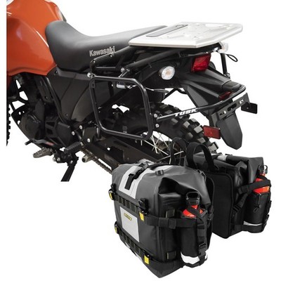 Tusk 21494400220e1b-ab794d Pannier Racks with Nelson Rigg Hurricane Dry