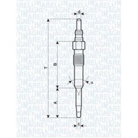 Magneti Marelli GlÜHkerze Passend FüR Audi A2 A3 A4 Seat Altea Ibiza Leon