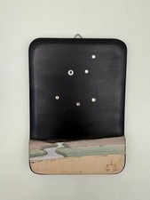 L6/ Sternbild Waage, Wanddekoration, Keramik Plakette mit Strasssteinen, Germany