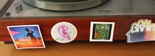 PRICE DROP 4 KRAUTROCK Stickers! Can-Ege Bamyasi Amon Duul-Yeti Brain/Ohr Labels - Picture 10 of 11