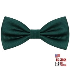 Bow Ties for Boys Kids Adjustable Toddler Bow Tie Baby Bowtie for Party Green