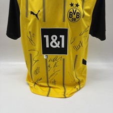 BVB Trikot 2024/2025 Teamsigniert Borussia Dortmund COA Puma neu L