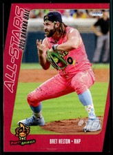 2025 Brett Helton Choice Rookie Card Savannah Bananas All-Stars Banana Ball