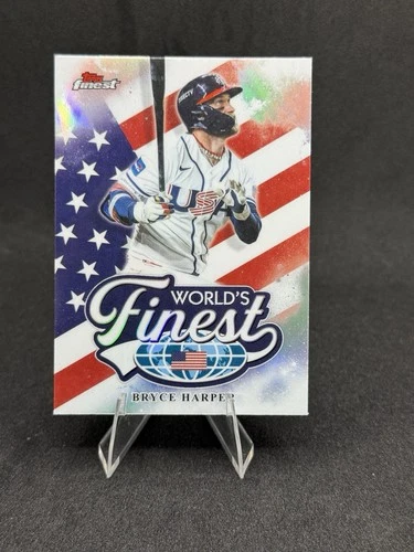 2026 Topps Finest Bryce Harper Refractor (RAW)