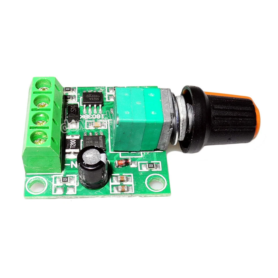 DC Motor Speed Controller Regulator DC 3V 6V 12V PWM Speed Control Adjustable DW - Image 2 of 4